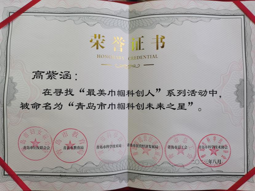 足球3653人上榜青岛市“最美巾帼科创人” 足球3653人上榜青岛市“最美巾帼科创人”