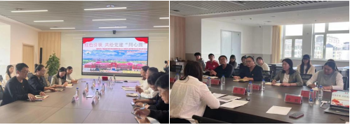 红色引领，共绘党建“同心圆”｜足球365直播网外语学院党总支携手胶州市少海实验学校党支部开展手拉手活动