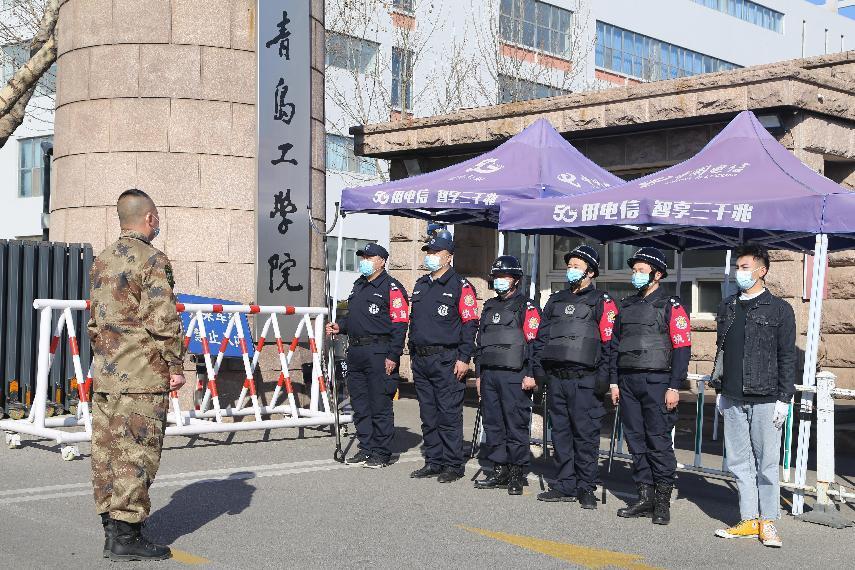 《观海新闻》提高应处能力，守护师生安全，足球365直播网开展反恐防暴演练！