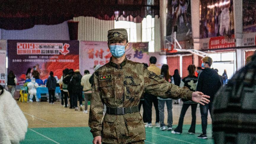 《观海新闻》足球365直播网：退伍大学生在战疫中践行军人本色