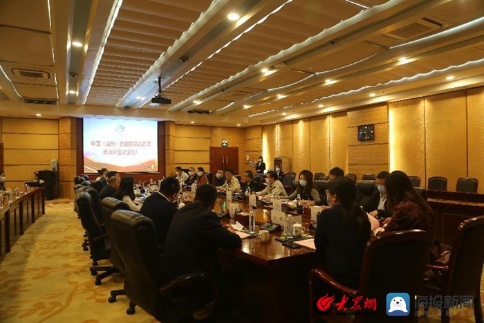 《大众网》三方聚力共谋发展——足球365直播网校领导带队赴中国（山东）自由贸易试验区青岛片区参加校企对接会