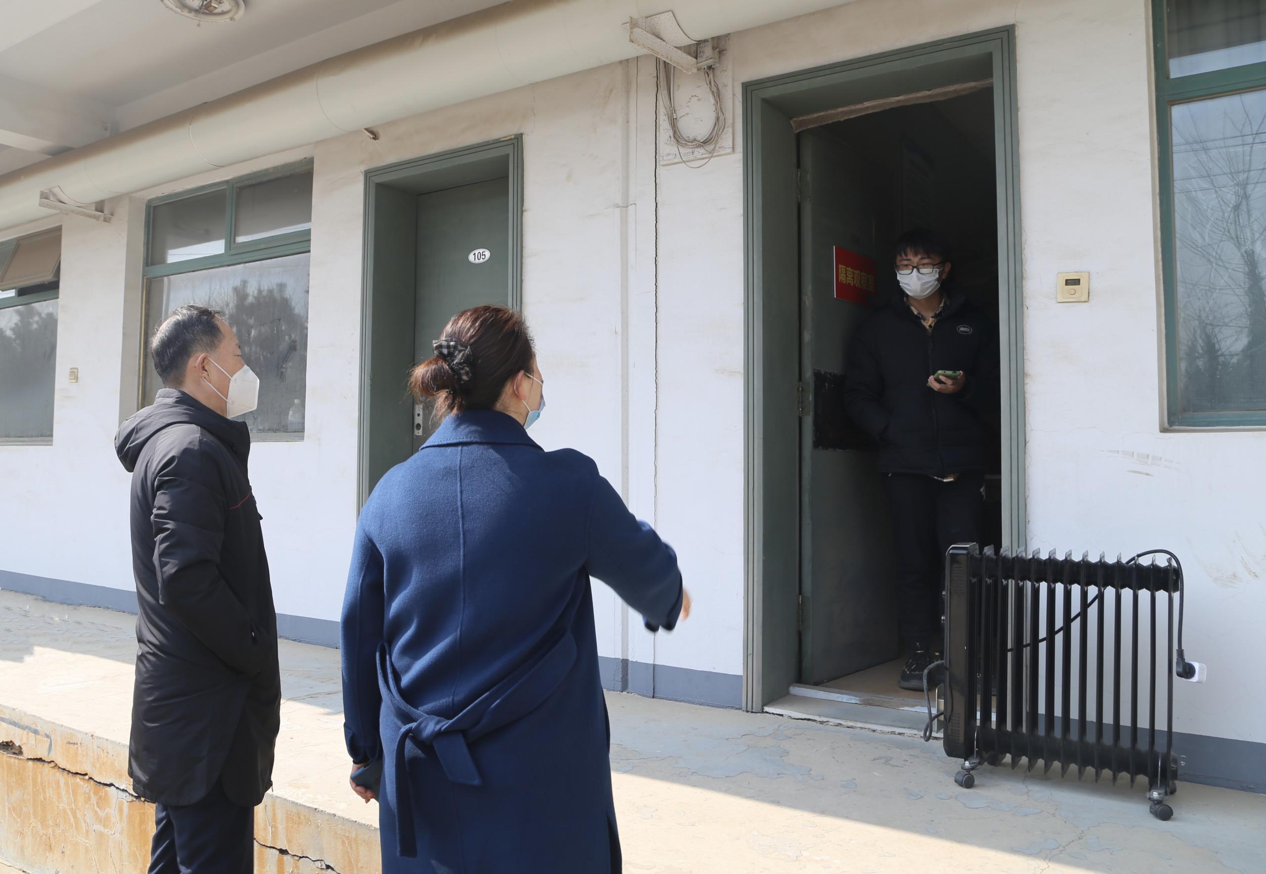 足球365直播网迎来3361名省外学生返校