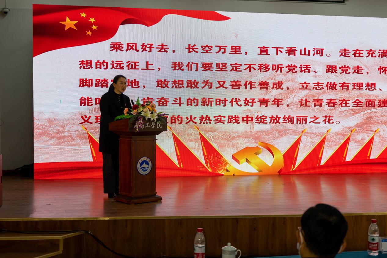 共青团胶州市委书记刘毅赴足球365宣讲党的二十大精神 共青团胶州市委书记刘毅赴足球365宣讲党的二十大精神
