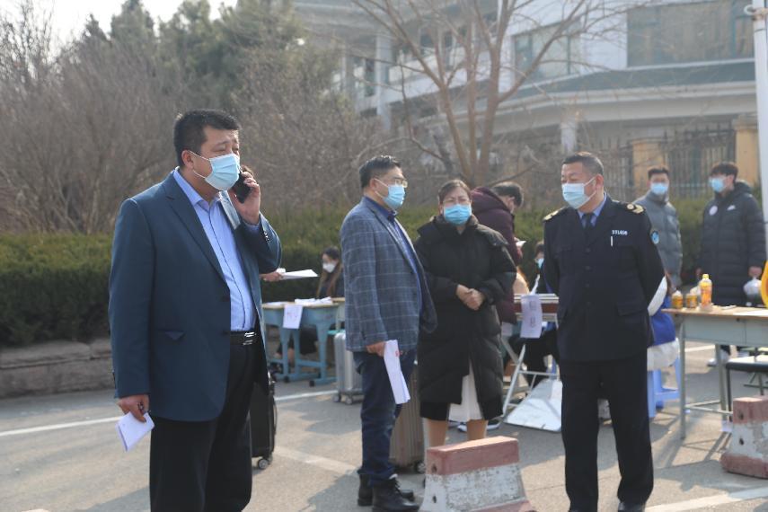 足球365直播网迎来3361名省外学生返校